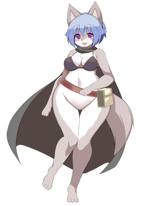 ウルヴェ新立ち絵 清書しました 