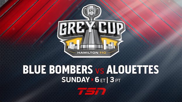 IT’S #GREYCUP GAME DAY! 🇨🇦🏈 Coverage begins at 1pm et/10am pt, kickoff at 6pm et/3pm pt… Join us LIVE on #TSN, TSN.ca and the TSN App: tsn.ca/live