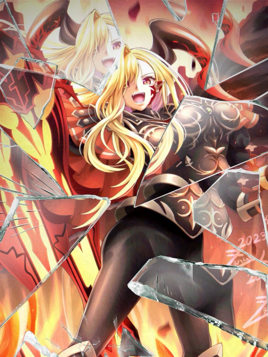 ガラスエフェクト、ドラちゃまでやったらカッコよくなった!!🌹🔥 