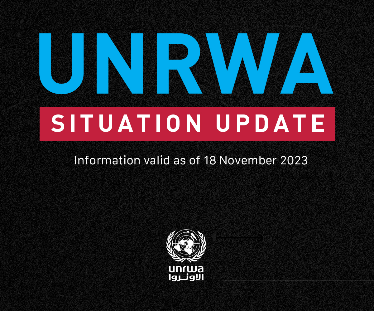 UNRWA's tweet photo. 🔺 Several incidents impacting @UNRWA installations in last 24 hours resulting in killing and injuring of many people sheltering.

🔺1 @UNRWA colleague killed in North #Gaza due to strikes. 104 colleagues have been killed since the beginning of the war.
https://t.co/JE8twjbBUB https://t.co/53zbXNS8VH