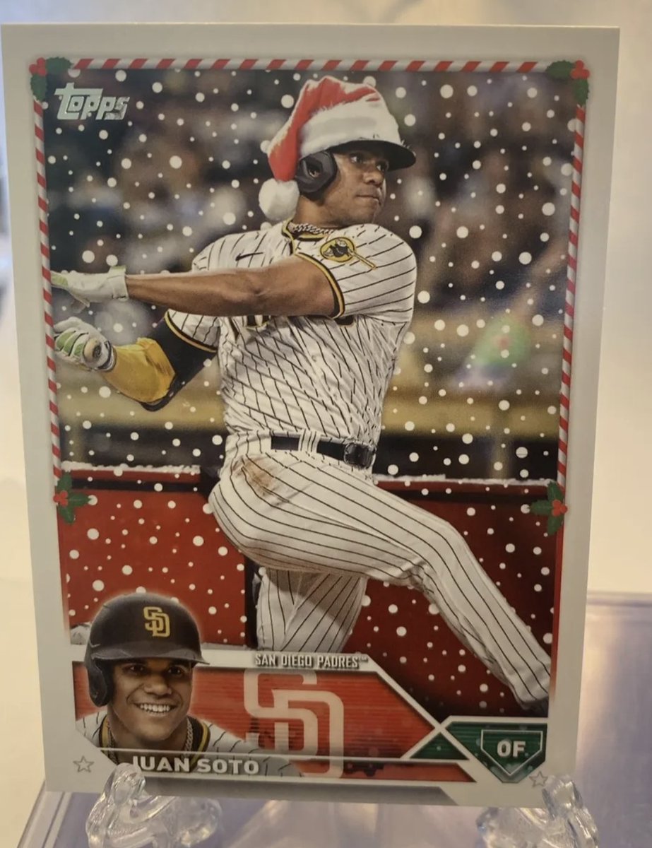 PardeeBetts's tweet image. Holidays sports card of the day