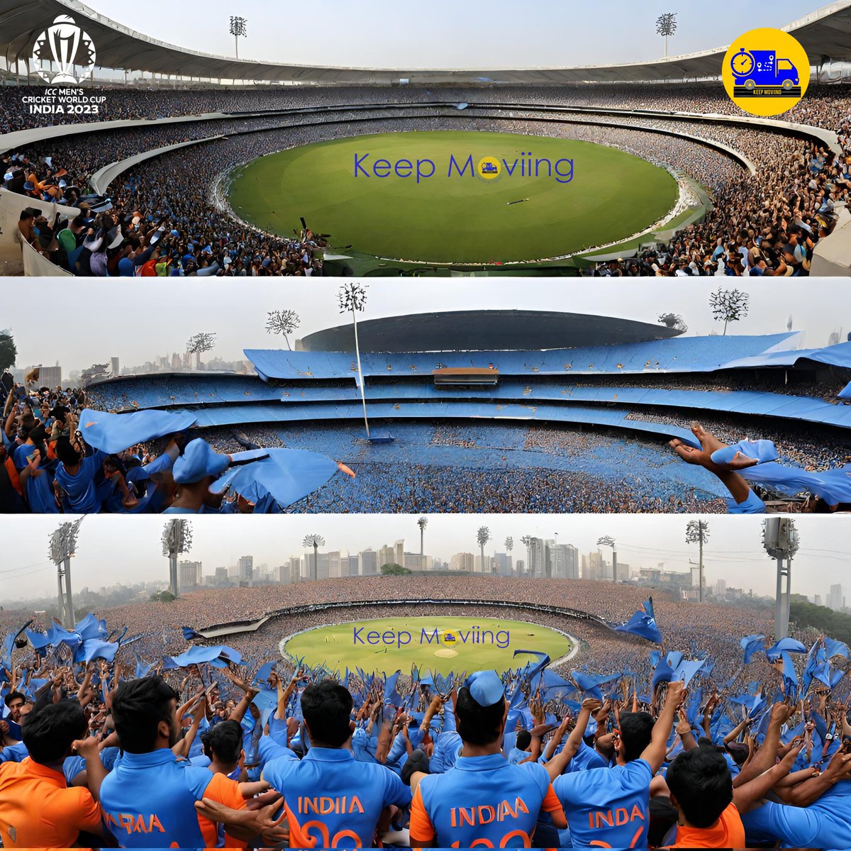 keepmoviinglogi's tweet photo. Teamwork makes the dream work, whether on the pitch or in the city streets. Let's cheer for a seamless victory! 🤝🏏
Who is lifting the WORLD CUP 2023? #indvsaustralia
#TeamIndia #cwc2023 #cricketfans #indvsaus #indiavsaustraliafinalwtc2023 #worldcup2023 #cheerforteamindia https://t.co/5kXNgqSyE5