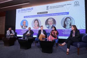 PIB_India's tweet photo. Office of the Principal Scientific Adviser to the Government of India jointly with the Indian Institute of Science, Bangalore, convened 'Dialogue 2023: Expanding Science and Technology Horizon'  

#Dialogue2023 held in Bengaluru facilitated extended stakeholder discussions on contemporary Science and Technology (S&T) Policy issues 

Read here: https://t.co/R2P12EnD5X