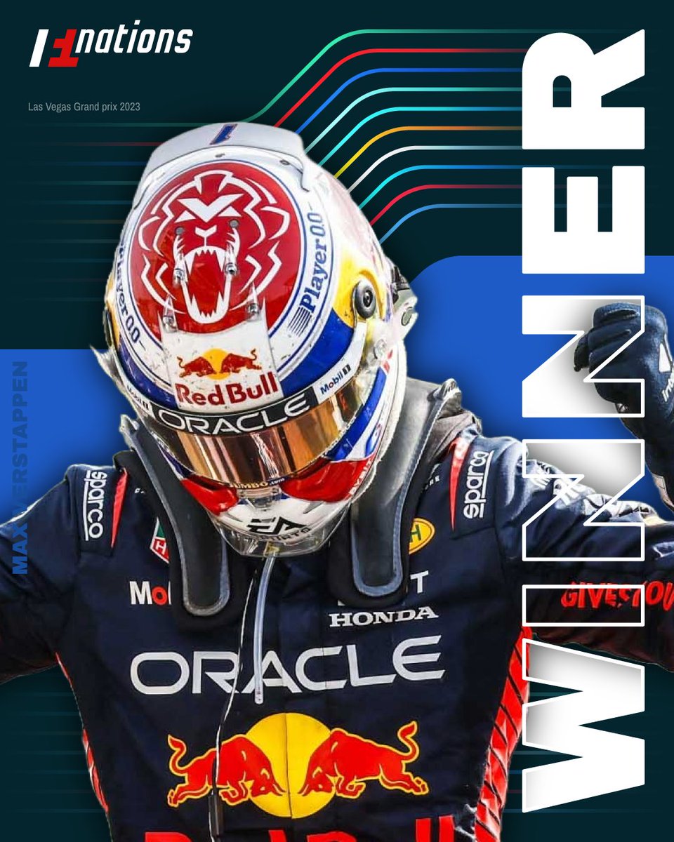 f1_nations's tweet photo. Winner 🏁✊

#f1nations #F1 #formula1 #lasvegas #LasVegasGrandPrix https://t.co/zQPKgZTeRg