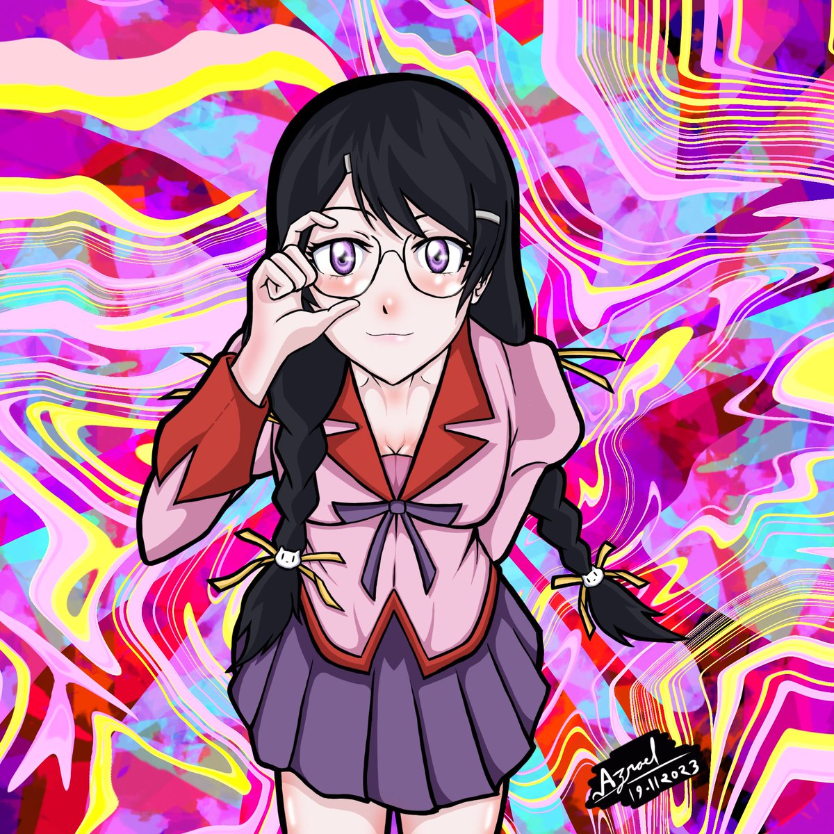 AzraelxSama's tweet photo. Catgirl series: exhibit 2

"I don't know everything, I just know what I know."

Character- Hanekawa Tsubasa
Anime- Monogatari series
.
#procreate  #anime #animedrawing #animeart #digitalart #digitalartist #waifus #artist #animegirl #hanekawatsubasa #monogatari #kawaii #catgirl https://t.co/V68R4ElCtN