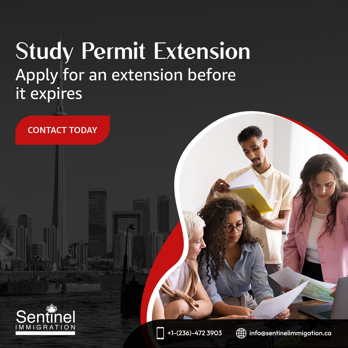 Unlock new horizons and extend your educational journey in Canada! Ensure a seamless transition by applying for your Study Permit Extension before it expires
.
.
#studypermitcanada #studypermitapproval #academicgrowth #sentinelimmigration #immigrationservices #immigration #canada