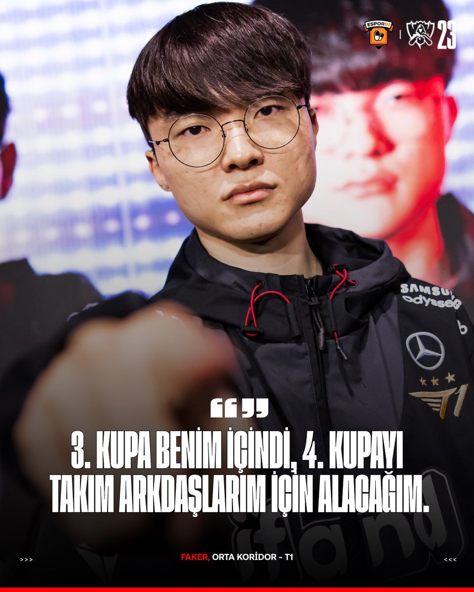 Worlds 2023 Finali öncesi Faker’ın açıklaması: