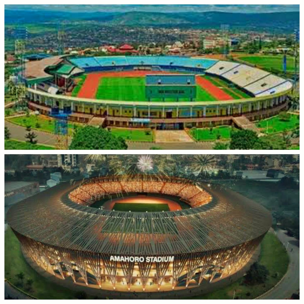 Rwanda is rising and sports is core in their manifesto. Youth under 30 make 65% of the population.

In my recent visit I saw the ongoing revamp going on to transform the old Amahoro stadia into a modern stadia with a bigger capacity. It's visible from the airport. 

Next door is