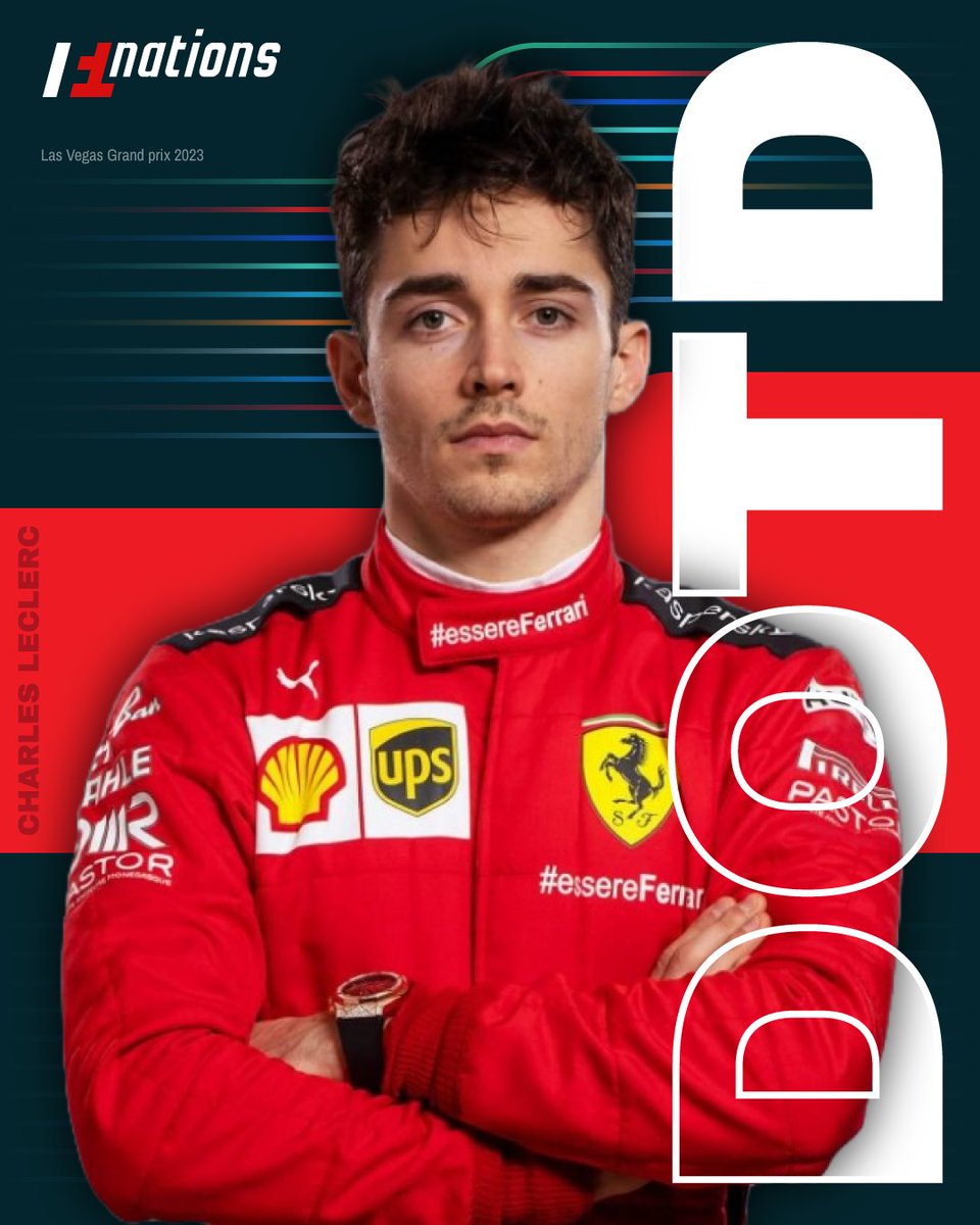 f1_nations's tweet photo. Driver of the day! Well deserved ✊

#f1nations #formula1 #F1 #lasvegas #LasVegasGrandPrix #CharlesLeclerc https://t.co/KyS5PsLiZg