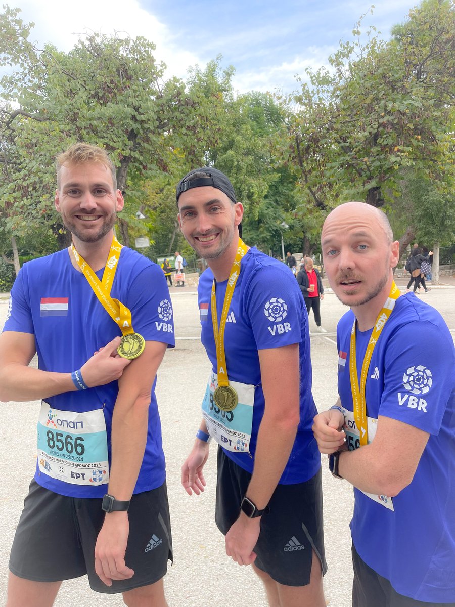 VBR_TP's tweet image. Congratulations to team VBR Turbine Partners for finishing the Athens Marathon 2023; you are heroes!