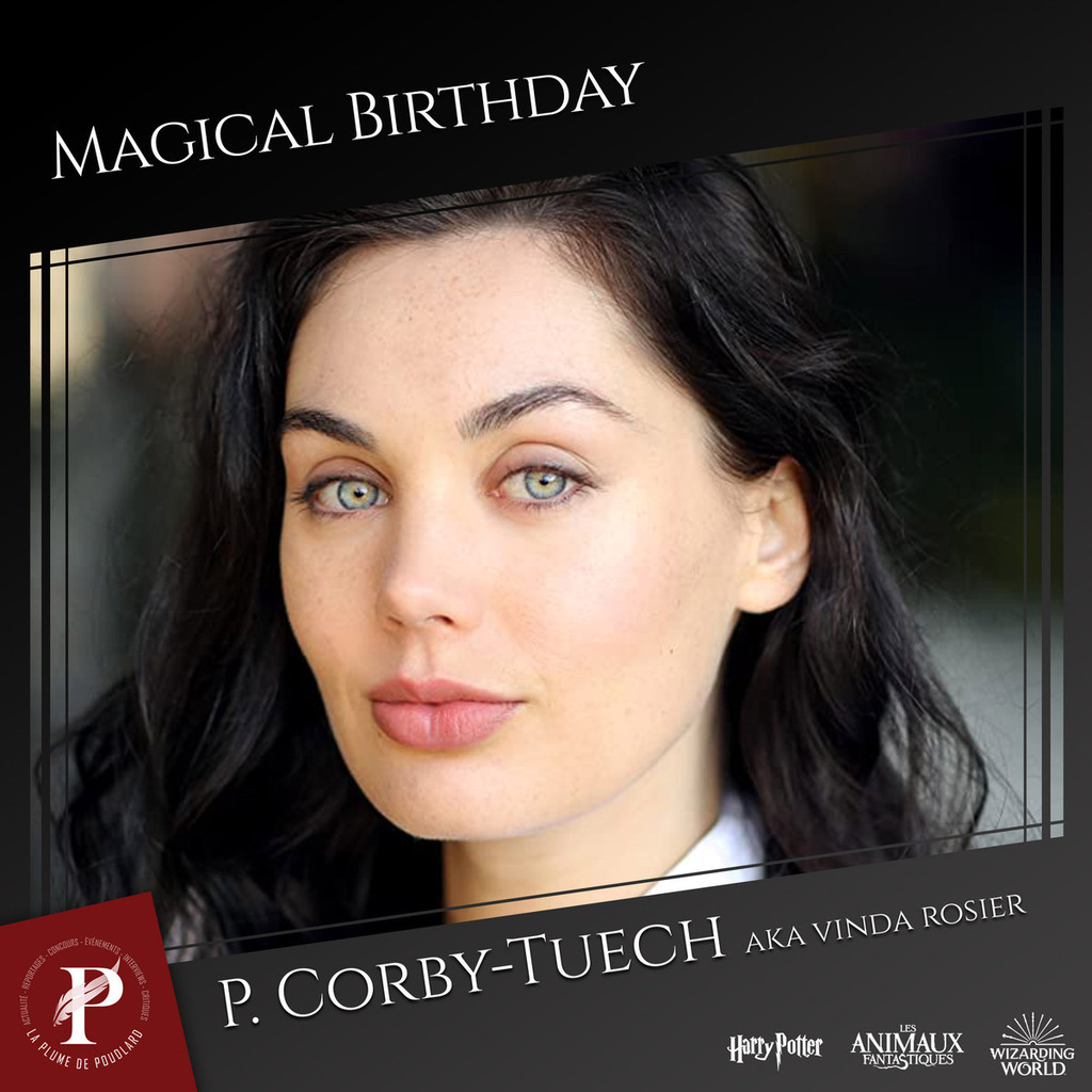 LaPlumePoudlard's tweet photo. [Magical Birthday]

Aujourd'hui le Wizarding World de J.K Rowling fête l’anniversaire d'une actrice des Animaux Fantastiques (prequel d'Harry Potter) : Poppy Corby Tuech.

Poppy Corby Tuech interprète le rôle de Vinda Rosier, fidèle de Grindewald.

#magicalbirthday #harrypot… https://t.co/BvNOSukwjX