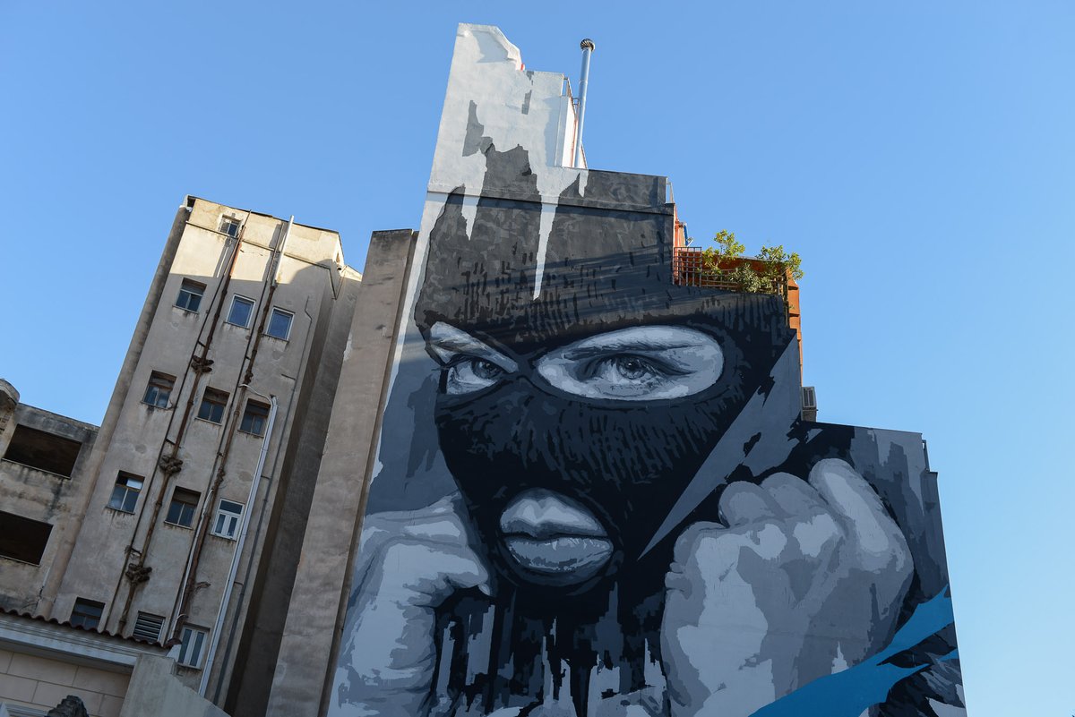 Pfeffer_Blog's tweet photo. In #Athen gibt es jede Menge #Streetart. An Hauswänden, Mauern &amp; Rollläden verewigten sich bekannte und weniger bekannte Künstler. Mehr zu Athen demnächst in einem #Reisebericht auf #woderpfefferwaechst.

#Griechenland @VisitGreecegr #VisitGreece #VisitAthens https://t.co/sM6HYz1H8S