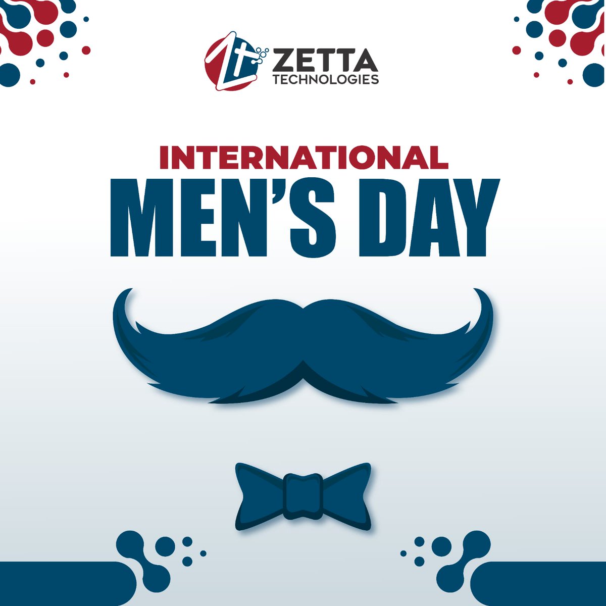 ZettaTechnol's tweet photo. Happy International Men's Day to the heroes who shape our world! 💪
#InternationalMensDay https://t.co/QPNf09YZiD