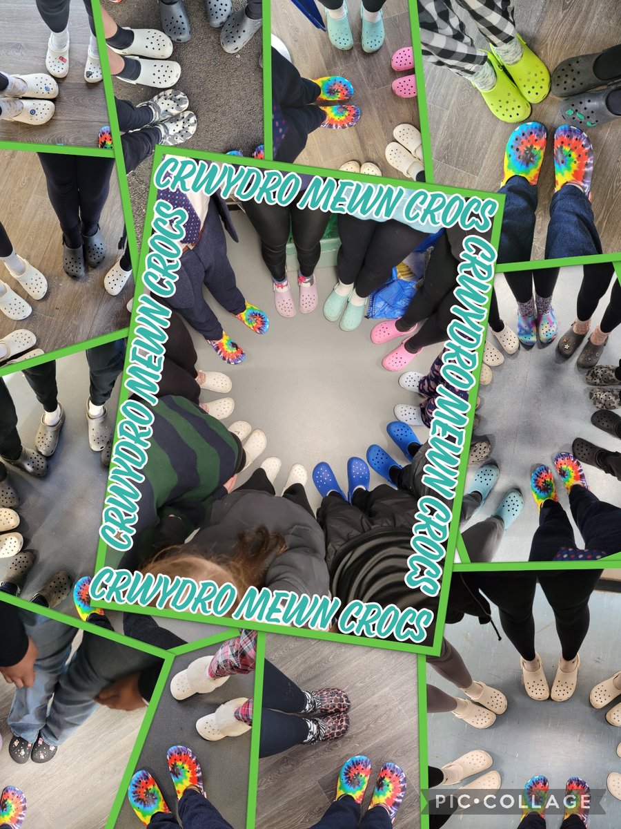 Diwrnod Plant Mewn Angen <a href="/BroEdern/">Ysgol Bro Edern</a> / Children in Need #joio #CrwydromewnCrocs <a href="/Crocs/">Crocs</a> <a href="/BBCCiN/">BBC Children in Need</a>