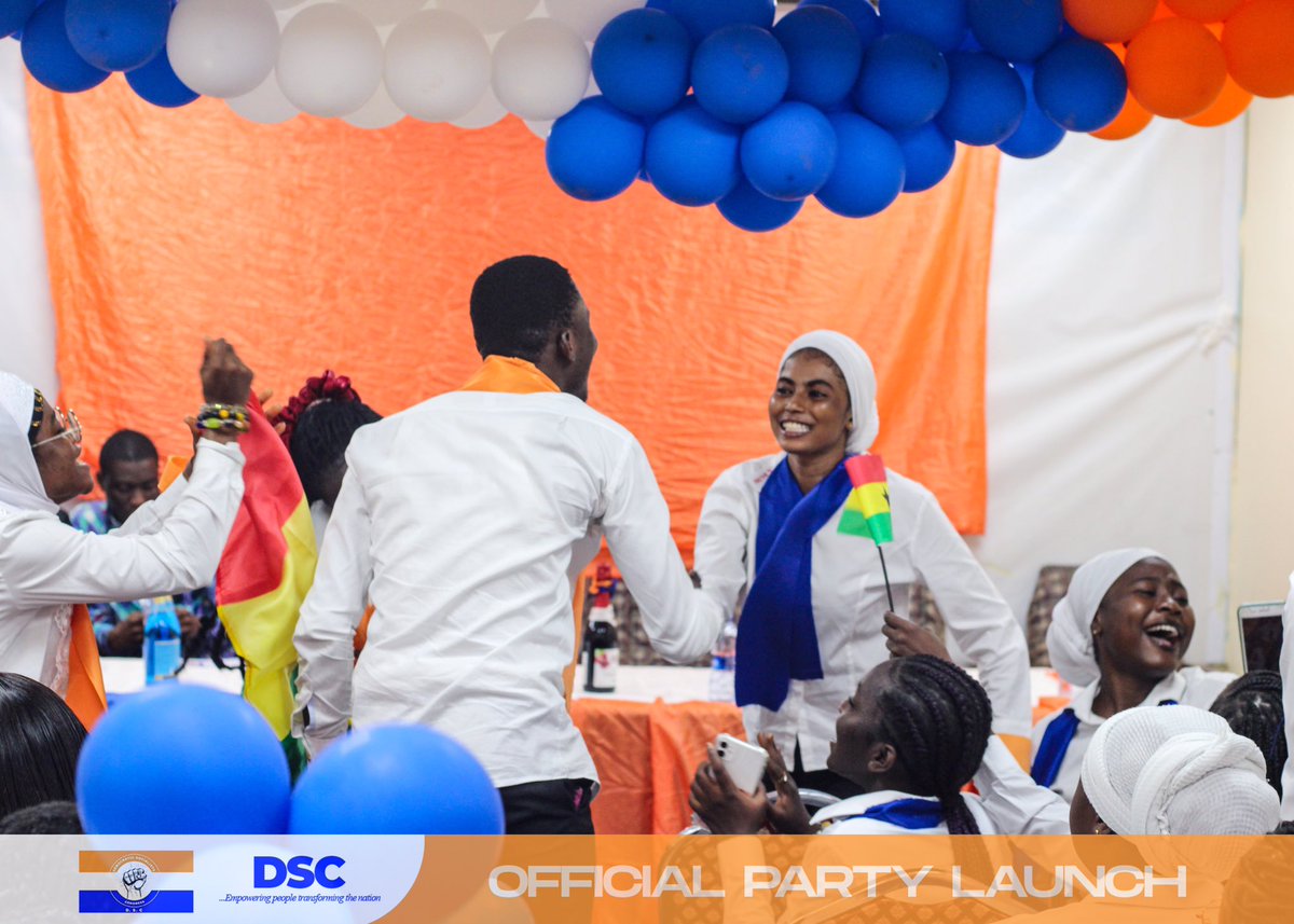 Demosocialistgh's tweet photo. "Unified in our mission and the call"

Yes! The call to SERVE. Ghana called and D.S.C. responded!

Beautiful memories from the launch of D.S.C🧡🤍💙

Which ones is your favorite?😍 https://t.co/mr12LGRUtw