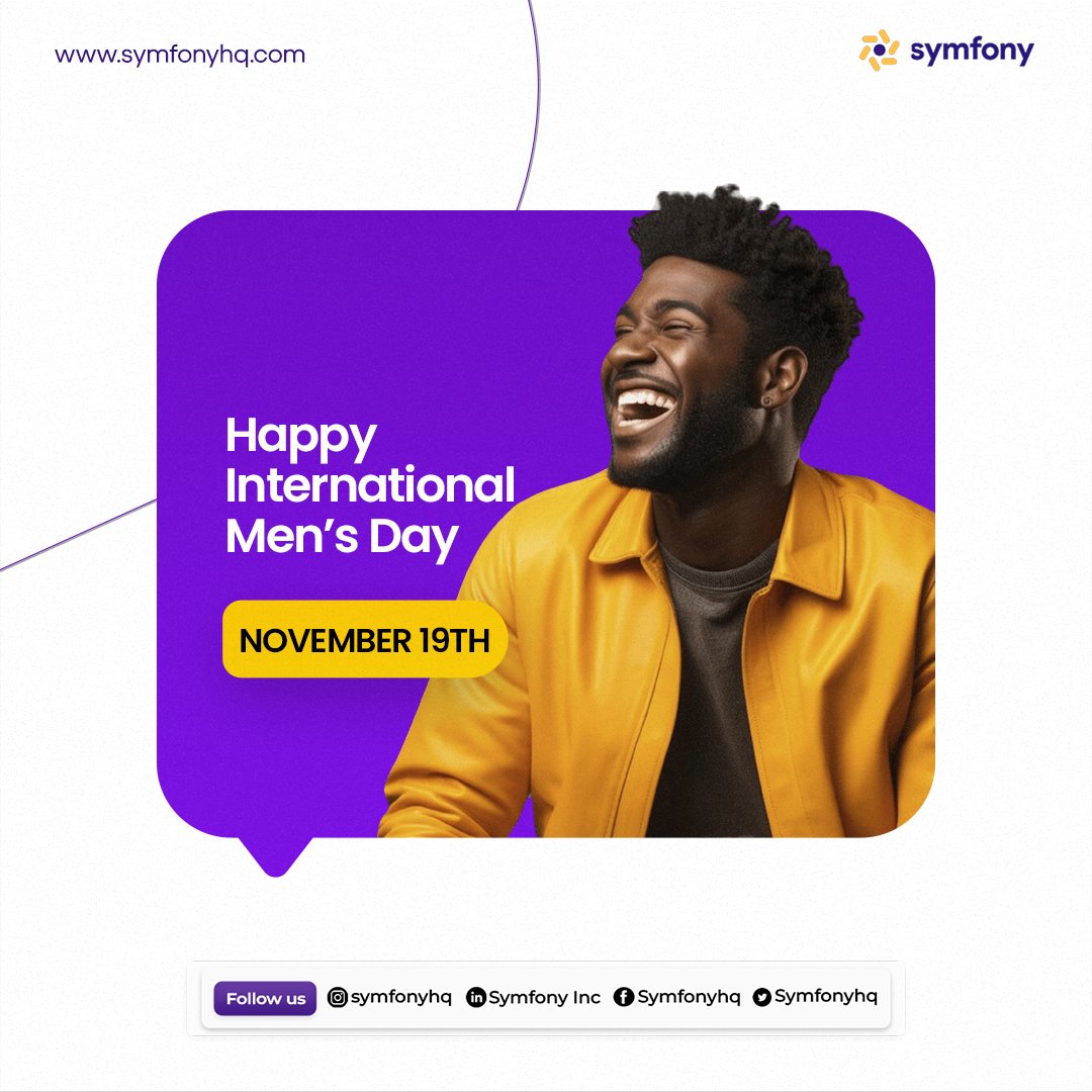 On #InternationalMensDay, let's fight the stigma around male mental health. 

At Symfony, we empower men with no-code tech skills and a safe community for growth. 

Let's break the silence and create a world where every man can thrive.

#ZeroMaleSuicide #BreakingTheStigma