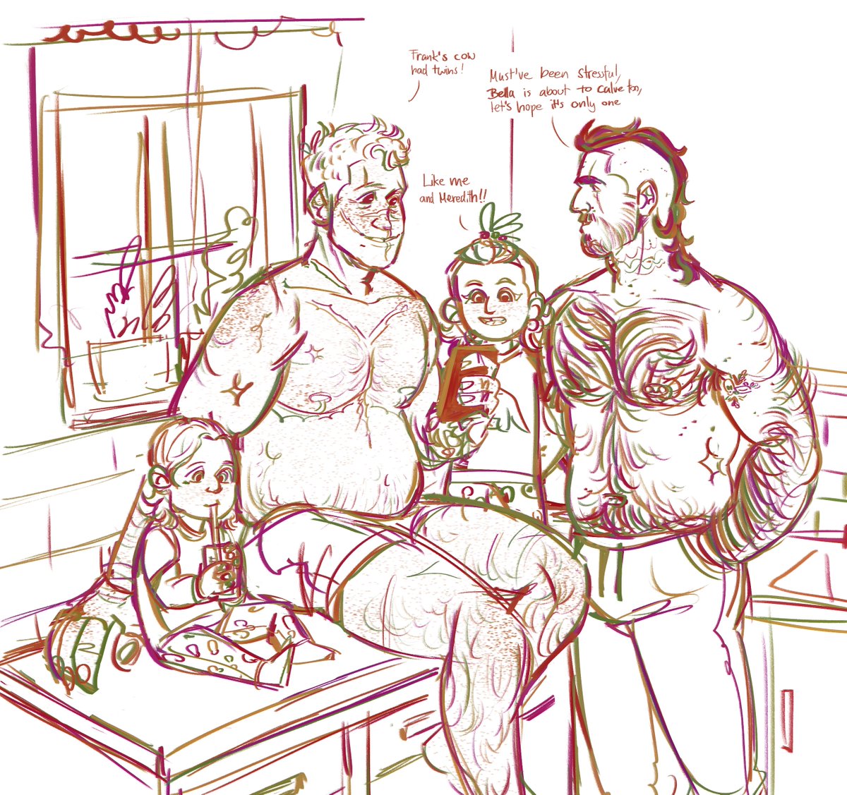 milkydough's tweet photo. Good morning!! A regular morning in the GhostSoap household!! https://t.co/YoXwD9AsYH