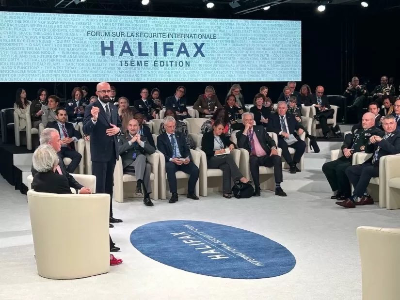 🇺🇦 will fight until victory. They have the will, but they need weapons. It is crucial to continue our support to #Ukraine. @HFXforum in Canada 🇨🇦. #HFX2023 #WeAreNATO