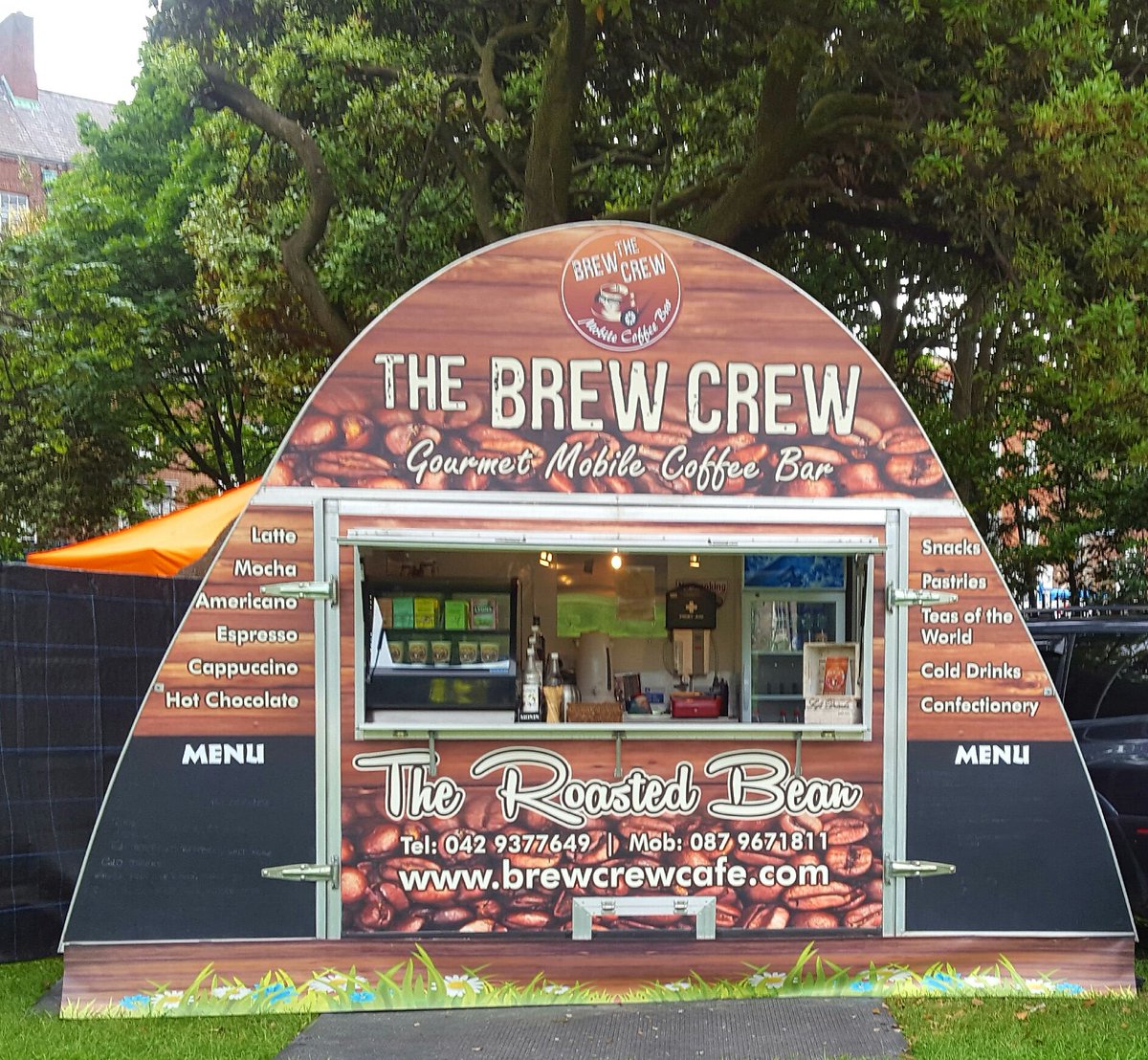 We will be open in <a href="/Ardeestmarysgfc/">Ardee St Marys GAA</a> <a href="/louthgaa/">Louth GAA</a> today from early with a range of freshly ground speciality coffee, hot chocolate, tea &amp; snacks.
brewcrewcafe.com
<a href="/Ardeestmarysgfc/">Ardee St Marys GAA</a> Vs
<a href="/KCrokesGAAClub/">Kilmacud Crokes GAA</a>
#OneClub
#thetoughest