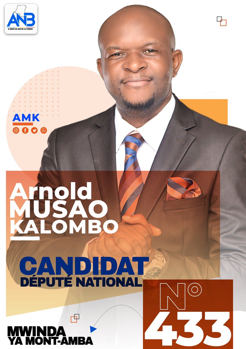 KalomboMusao's tweet photo. Le moment est venu de faire résonner votre voix en choisissant un leader engagé à votre service. 
Je vous invite à vous joindre à moi dans cette aventure pleine de réalisations. Ensemble, nous sommes une force inébranlable, capable de réaliser l'impossible. https://t.co/uE4KcEJhwg
