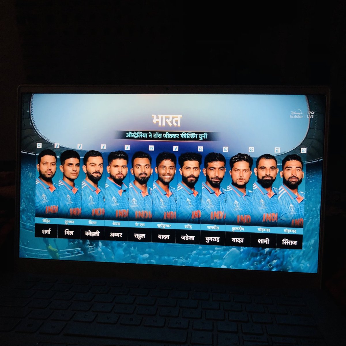 Manoj_M_Dev's tweet photo. Australia, having won the toss, has decided to assert its dominance and show Pakistan its place on the cricket field.  #INDvsAUSfinal #CricketBattle https://t.co/Lk35xFeIaY