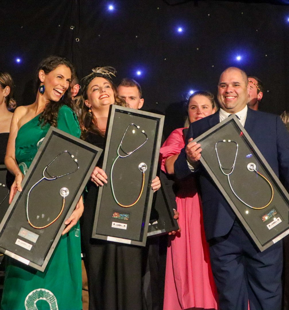 jaydefuller's tweet photo. Congratulations to Dr Joel Wright and the other fellows who received their stethoscopes last night at the @AIDAAustralia gala dinner. Such a proud moment! #AIDAConference23 https://t.co/Eqie7ZgteT