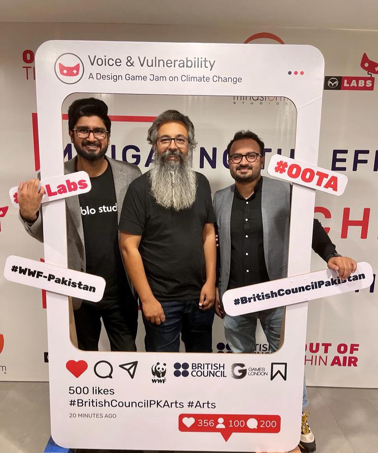 mlabs_official_'s tweet photo. held in partnership with @pkBritish  , @WWFPak and @Mindstormstudio . 
thank you 
Gulfam Asghar , Zulqarnain Abbas , Harris Wahid , Shafaq Rashid , Muhammad Arslan Mudassar , Nashmiya Khan, Sara Khawar, Ph.D ,  Mona Khan,  Ghazi Salahuddin, Maheen Malik, https://t.co/DhRAZrvUdu