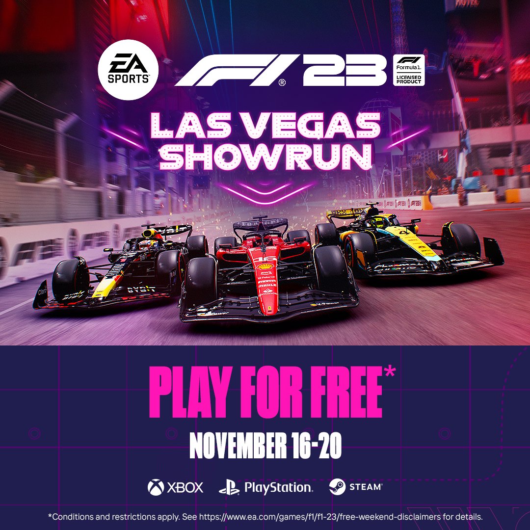 F1 22 is free to play this coming weekend