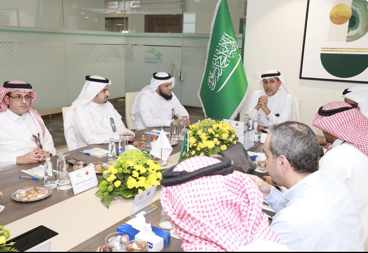 InoChemSA's tweet photo. إستقبل الرئيس التنفيذي للشركة م.تركي الشهري معالي رئيس #الهيئة_الملكية_للجبيل_وينبع  م.خالد السالم بمقر الشركة بمدينة رأس الخير جرى خلال الإستقبال إستعراض عدد من الموضوعات ذات الإهتمام المشترك وعرض مرئي عن مراحل إنجاز مشاريع الشركة وخططها لتلبية السوق المحلي وأختتمت بجوله ميدانية https://t.co/nax0BvMB6v