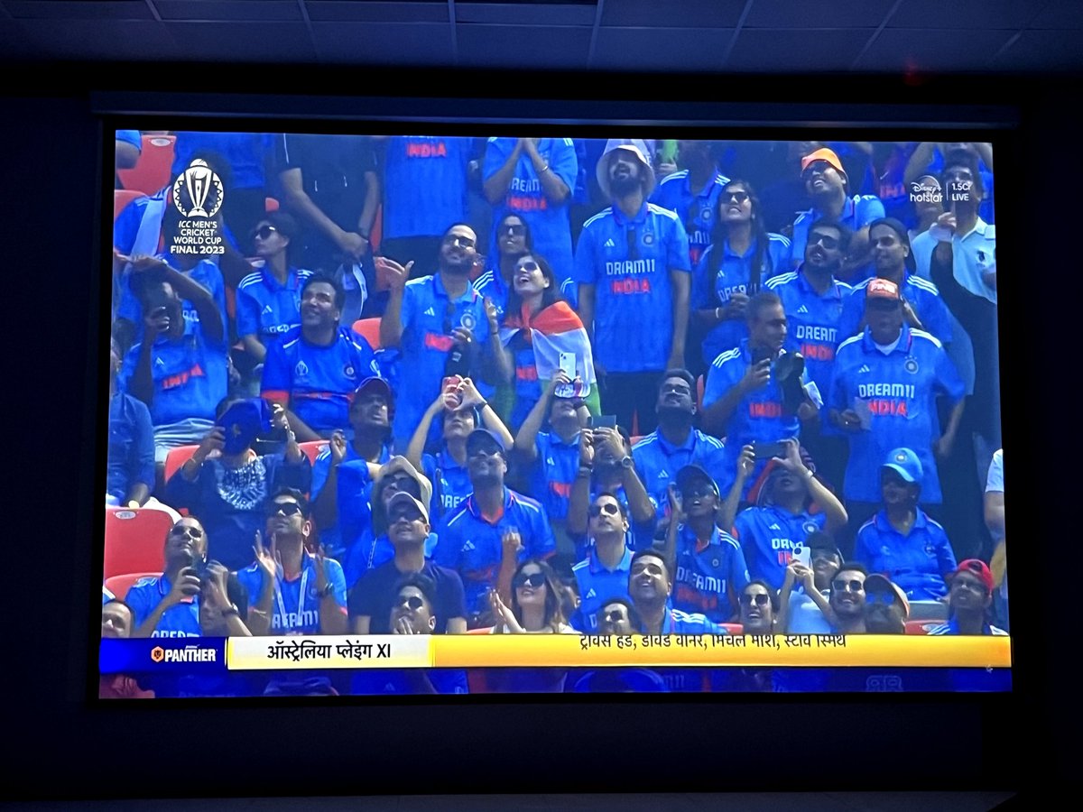 trinityaiclub's tweet photo. Let the cheers be heard all around the world as India gears up for the finals. We in Trinity are an AI club but that doesn't stop us from being crazy for cricket. We are engulfed in excitement as the chaos rises and we are loving it. 🤪
Streaming credits: Radio Club AIT https://t.co/dTXQvbL1gL