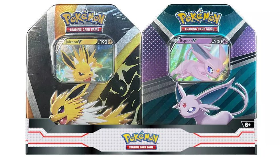 pokmon trading card game vaporeon umbreon tin bundle Amazon.com: 2023 POK Vaporeon Umbreon Tin Bundle : Toys & Games