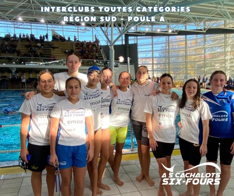ascachalots's tweet photo. 𝗜𝗡𝗧𝗘𝗥𝗖𝗟𝗨𝗕𝗦 💦
Ce samedi nos équipes étaient engagées sur les Poules A et B lors des Interclubs.

📍ISTRES - Poule A
Équipe Dames - 14ème 

📍NICE - Poule B
Équipe Dames - 9ème 
Equipe Messieurs - 9ème 

Bravo à tous 👏 https://t.co/7bwC2eMYxL