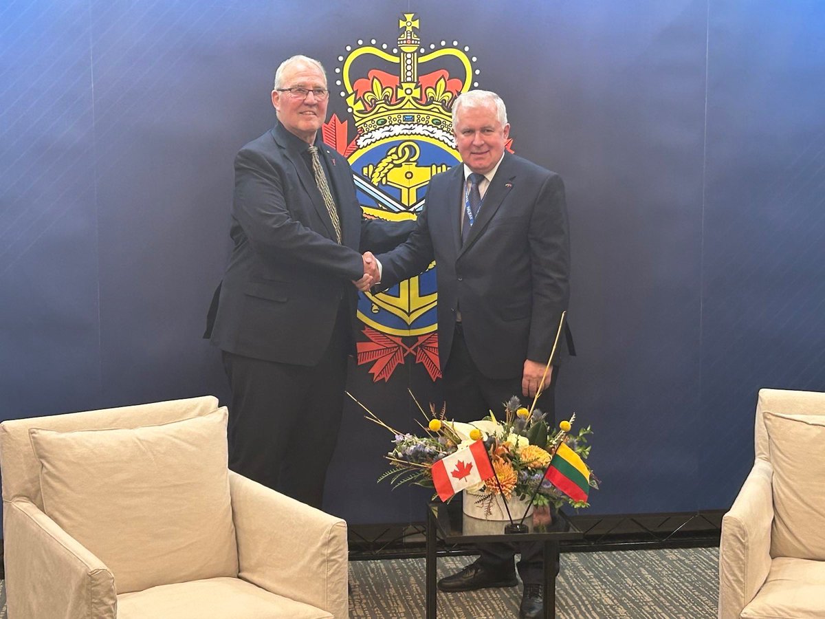 Canada significantly reinforced NATO’s eastern flank by deploying part of brigade in 🇱🇻. I thank Defence Minister @BillBlair for 🇨🇦commitment. #HFX2023