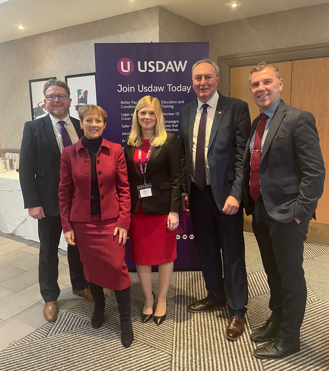 Privilege to speak @UsdawUnion regional conf @PaddyLillisGS & @ClareMoodySW With shoplifting + retail worker abuse up & insecure work impact Labour will act: New Deal for Working People Offence for retail worker assaults Tackling issues that make work hard inc costs & NHS waits