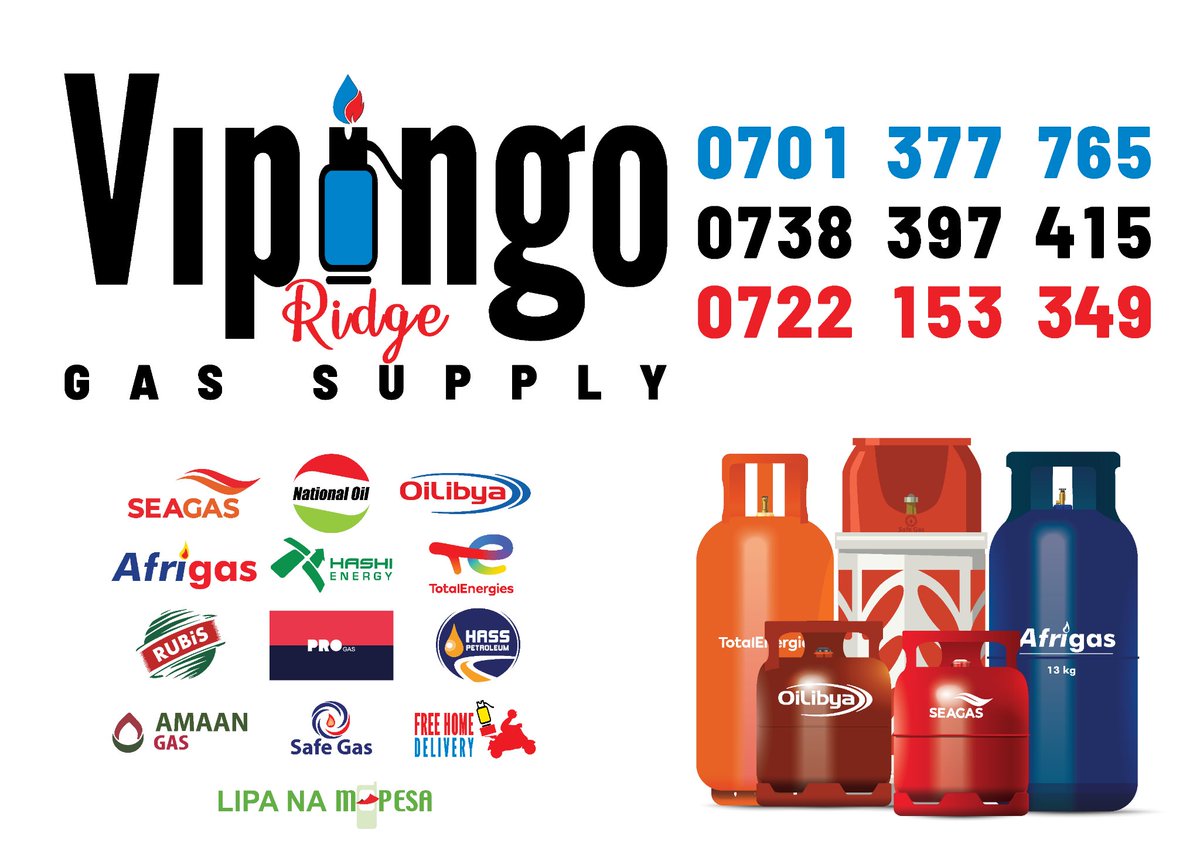joedition's tweet image. Ladies and gentlemen introducing the new Vipingo Branch. Gas and it's accessories delivered to your door step within Vipingo and it's environs. Call : 0701 377 765 / 0738 397 415 / 0722 153 349
