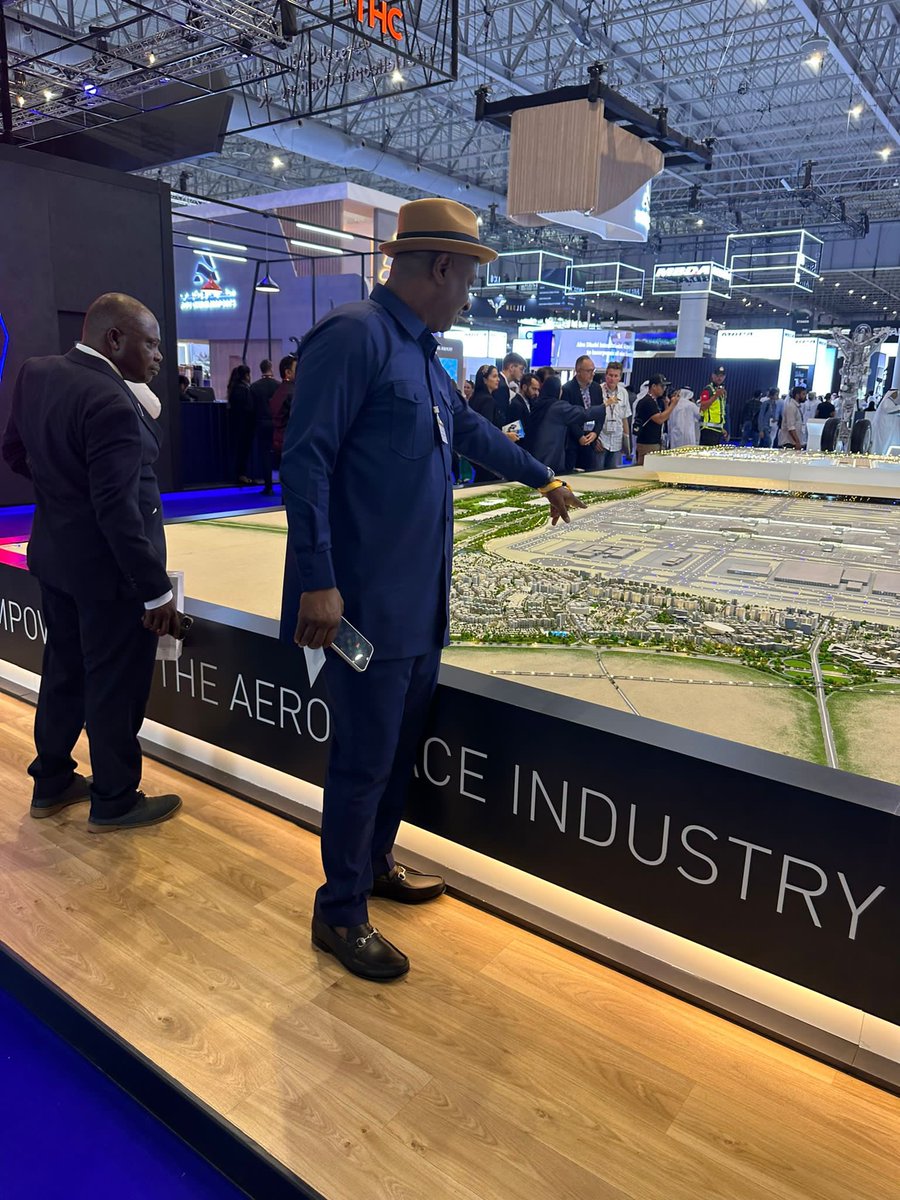 fkeyamo's tweet photo. For the better part of last week, I attended the Dubai Airshow in Dubai, UAE, which is a biennial airshow that brings together most of the industry’s professionals, experts, leaders and business people connected with Aviation around the world. 

I visited pavilions of leading aviation and aerospace industries around the world and took a valuable cue from the event towards on-going efforts at organising Nigeria’s own version of the Airshow in 2024 in Lagos, Nigeria in collaboration with the private sector.