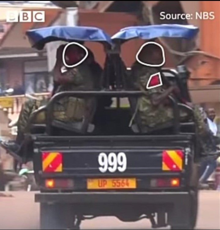 joshjeje2's tweet photo. A BBC documentary showed operatives on this truck deliberately shooting indiscriminately at unarmed citizens killing dozens. Our gov't is very swift when it comes to ADF but 3 years later gov't has not identified and prosecuted these errant officers. We still demand justice. https://t.co/IXHg7RCU6l
