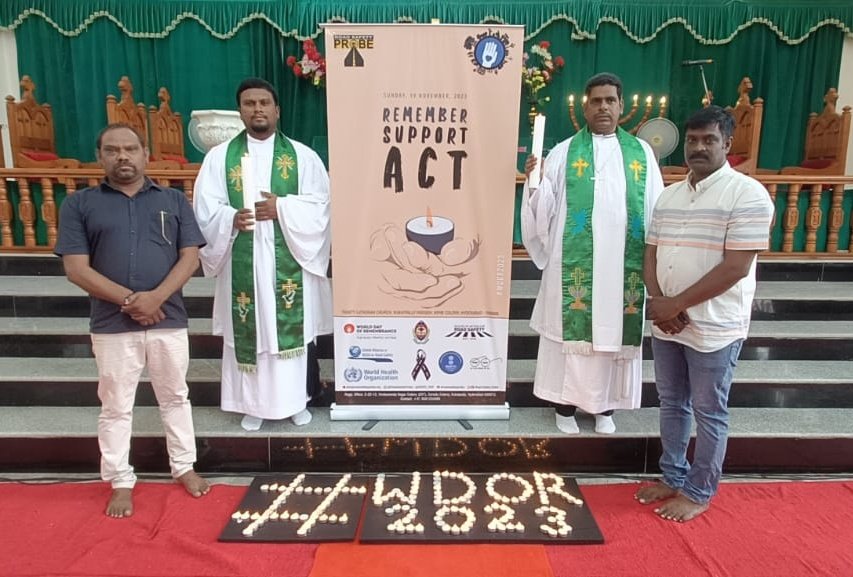 IRSPC_RSP's tweet photo. https://t.co/16zaOgd3sG

On Nov 19, 2023, the #RoadSafetyProbe observed the #WDoR2023 at Trinity Lutheran Church, Hyderabad. They promoted road safety, shared experiences, and emphasized adherence to traffic rules. #RoadSafety #RemembranceDay
#WHO #RoadSafetyNGOs #UN_RSF #UNRSC https://t.co/6XY6LbQIba