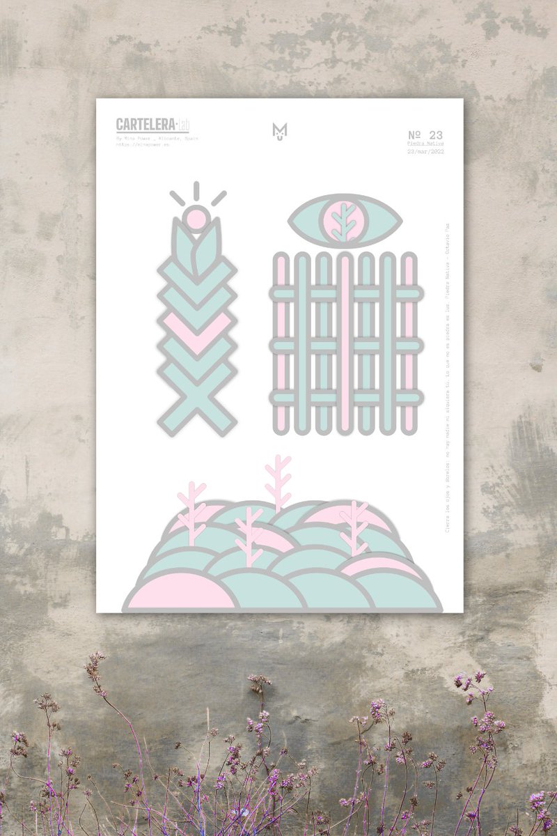 G'Morning Fam 🤍
"Cierra los ojos y ábrelos: no hay nadie ni siquiera tú. Lo que no es piedra es luz" Piedra Nativa - Octavio Paz

"Close your eyes and open them: there is no one, not even you. What is not stone is light." Piedra Nativa -Octavio Paz