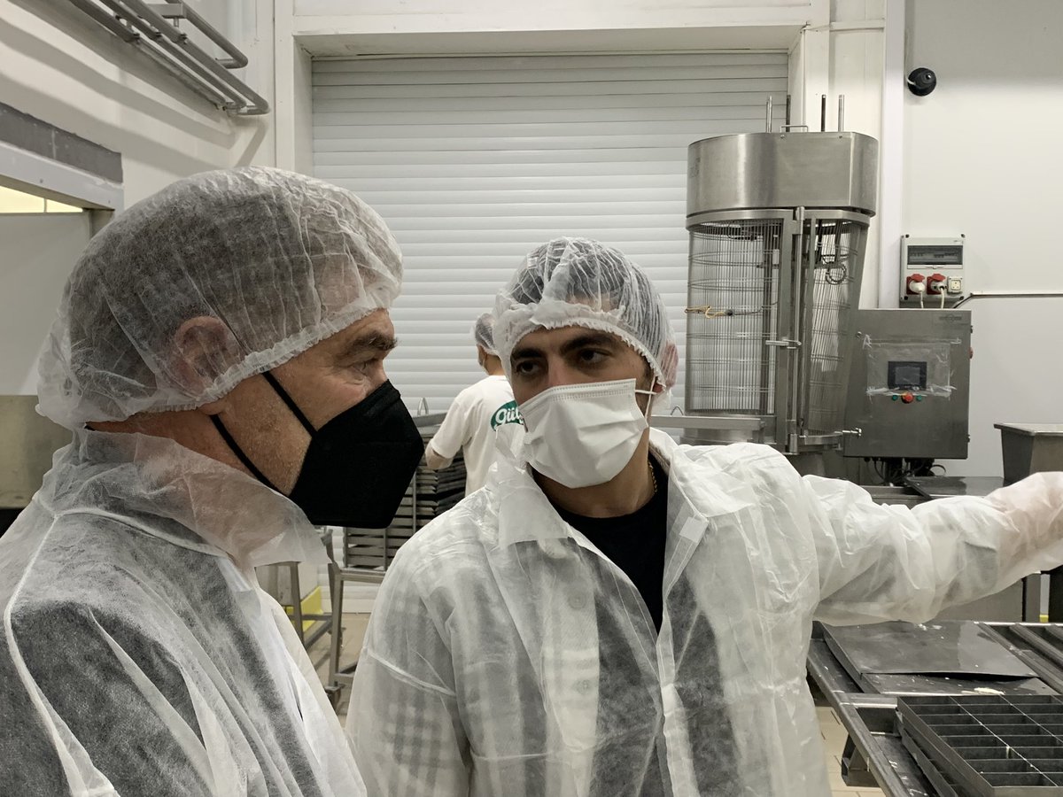 EU_MarioNava's tweet image. Great pleasure to visit Gülgün Dairy Products and taste authentic #Halloumi/#Hellim. 
👉 Our discussions reinforced our commitment to support the Turkish Cypriot community to access the EU market for #Halloumi/#Hellim, in full compliance with #EU standards.