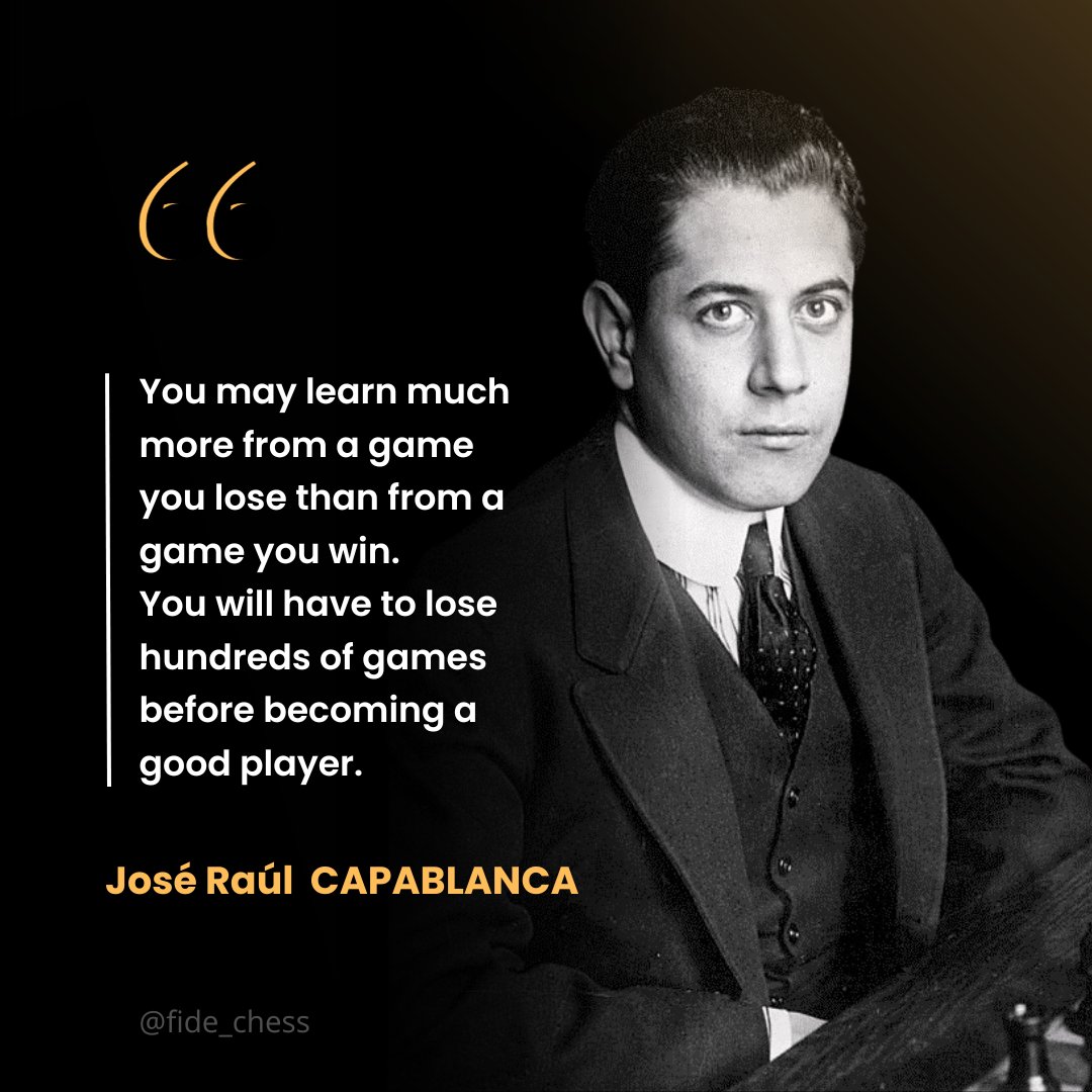 Chess World Champions - Jose Raul Capablanca