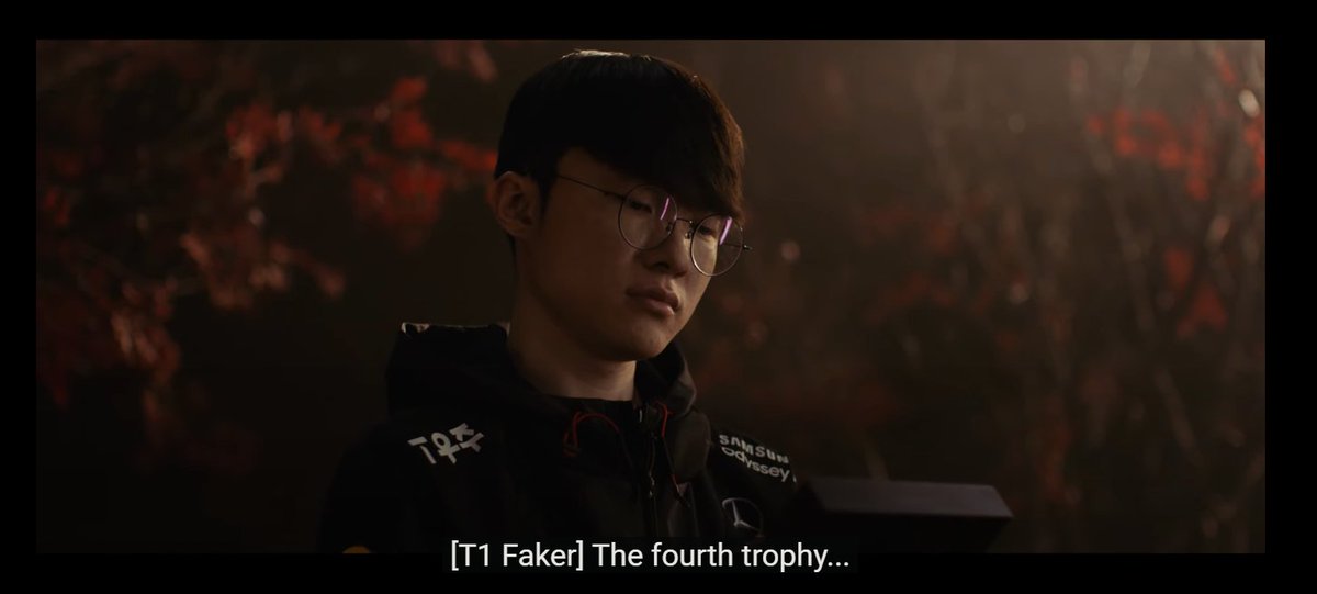 JankosLoL's tweet photo. FOURTH TROPHY FOR HIS TEAMMATES, LETS FUCKING GO FAKER https://t.co/wLKXjDDxfU