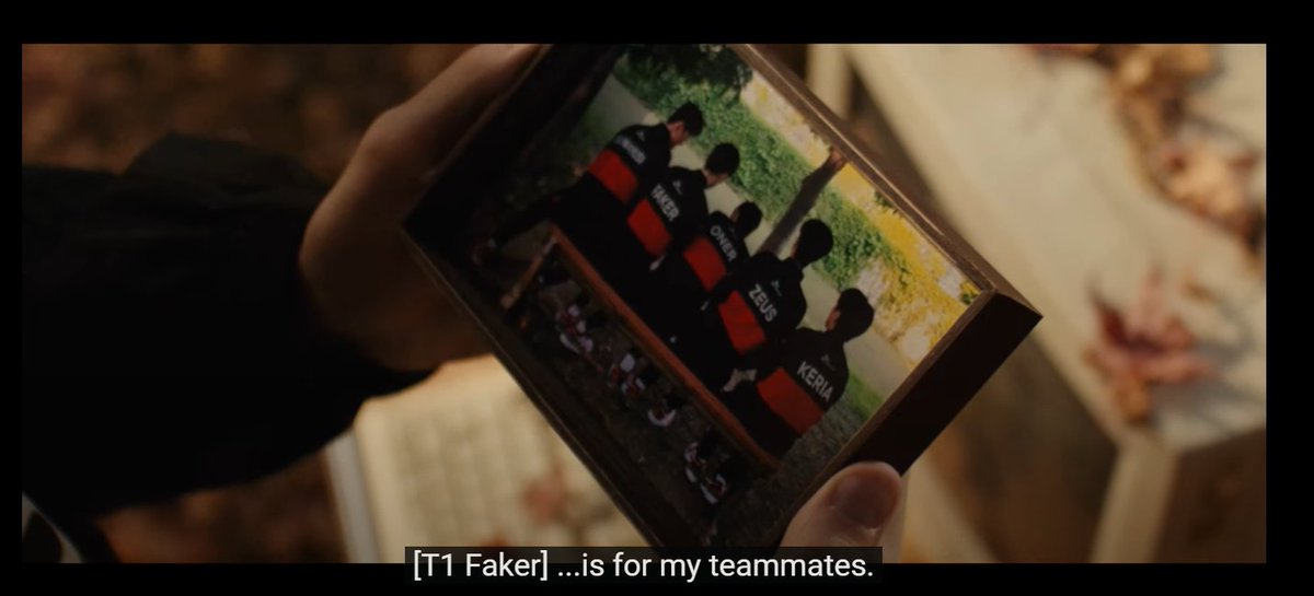 FOURTH TROPHY FOR HIS TEAMMATES, LETS FUCKING GO FAKER