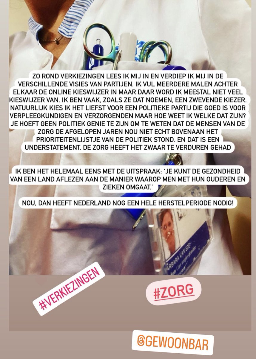 “Je kunt de gezondheid van een land aflezen aan de manier waarop men met hun ouderen en zieken omgaat” Ik wil het Koninkrijk derrrr Nederlanden onmetelijk veel succes hiermee wensen 🥴 We hebben nog een hele lange weg te gaan…. #zorg #verkiezingen