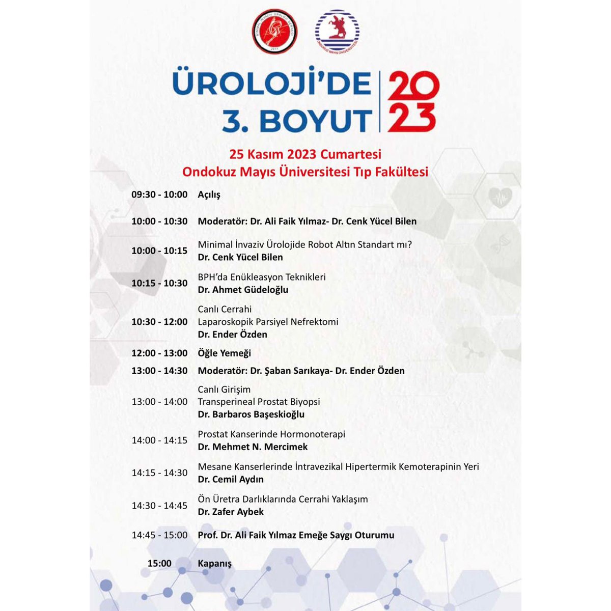 Cemil Aydın (@drcaydin) on Twitter photo Ürolojide 3. Boyut toplantımıza son 1 hafta kaldı, 2 canlı cerrahi ve güncel konuşmaların olduğu toplantımız Online ve yüz yüze yapılacaktır, katılımınız için lütfen takviminize not ediniz. <a href="/MIUD_DERNEGI/">Minimal İnvaziv Üroloji Derneği</a> <a href="/sarikaya55/">mehmet</a> @ganitacyb <a href="/ender_ozden/">Ender Ozden</a> <a href="/mnmercimek/">Mehmet N. Mercimek</a> <a href="/barbaroza/">Barbaros Baseskioglu</a> <a href="/gudeloglu_a/">Ahmet Gudeloglu</a> Ürolojide 3. Boyut toplantımıza son 1 hafta kaldı, 2 canlı cerrahi ve güncel konuşmaların olduğu toplantımız Online ve yüz yüze yapılacaktır, katılımınız için lütfen takviminize not ediniz. <a href="/MIUD_DERNEGI/">Minimal İnvaziv Üroloji Derneği</a> <a href="/sarikaya55/">mehmet</a> @ganitacyb <a href="/ender_ozden/">Ender Ozden</a> <a href="/mnmercimek/">Mehmet N. Mercimek</a> <a href="/barbaroza/">Barbaros Baseskioglu</a> <a href="/gudeloglu_a/">Ahmet Gudeloglu</a>