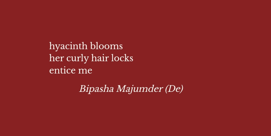 BIPASHADE1's tweet image. Glad to have my three haiku featured in the recent issue of haikuNetra. Millions of thanks to Daipayan Nair, editor of this journal.