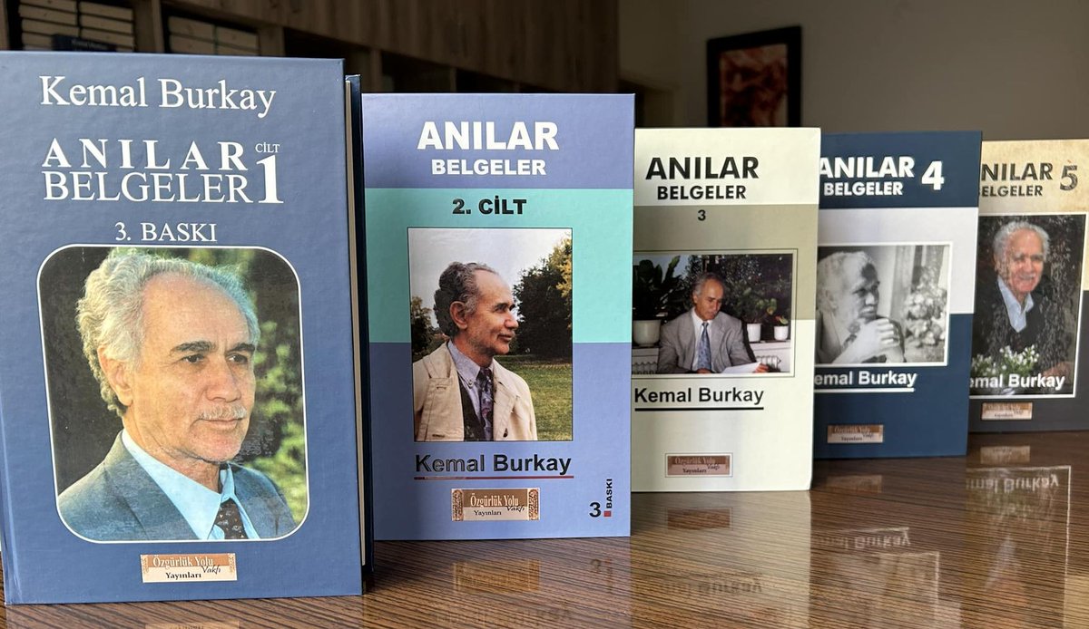 KEMAL BURKAY – ANILAR-BELGELER
Burkay’ın anılarının beş cildi de Özgürlük Yolu Yayınları arasında basılmış bulunuyor.
Tümünü veya  eksik olanlarını, indirimli olarak temin edebilirsiniz.
Sipariş vermek için: ozgurlukyolu.com