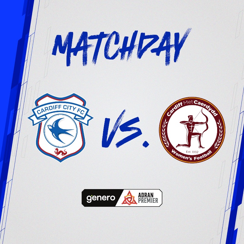 CardiffCityFCW's tweet photo. 𝙈𝘼𝙏𝘾𝙃𝘿𝘼𝙔

The #Bluebirds return to league action this afternoon! 💙

🆚 @CardiffMetWFC
🏆 Adran Premier
🏟 Cardiff International Sports Campus
🕒 2pm

#CityAsOne
