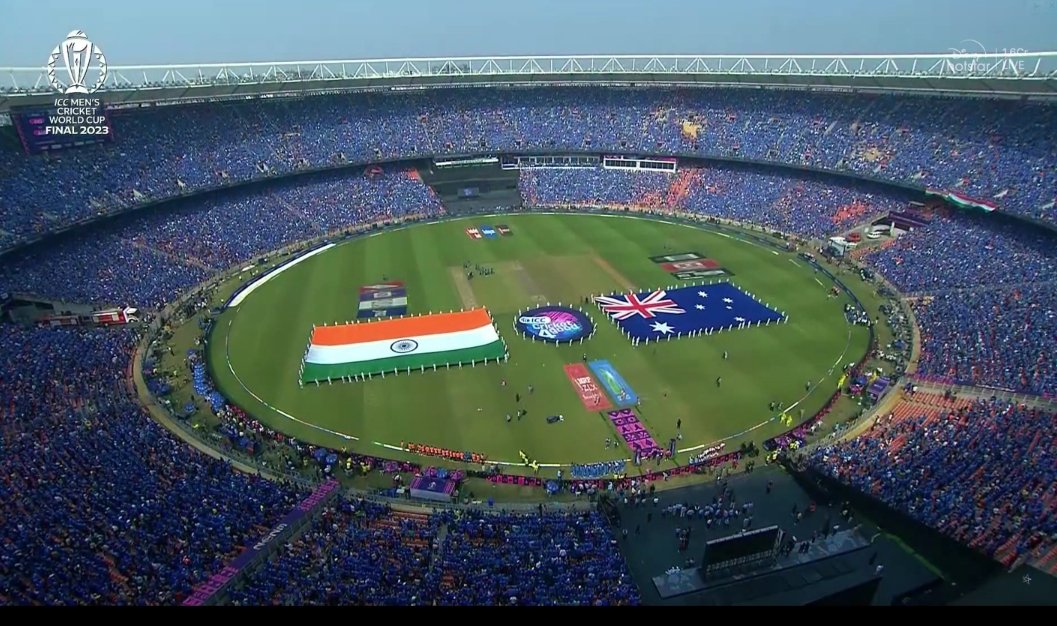 prana_hitha751's tweet photo. It looks like blue ocean #INDvsAUSfinal #Worldcupfinal2023 https://t.co/27NrMHxFBZ