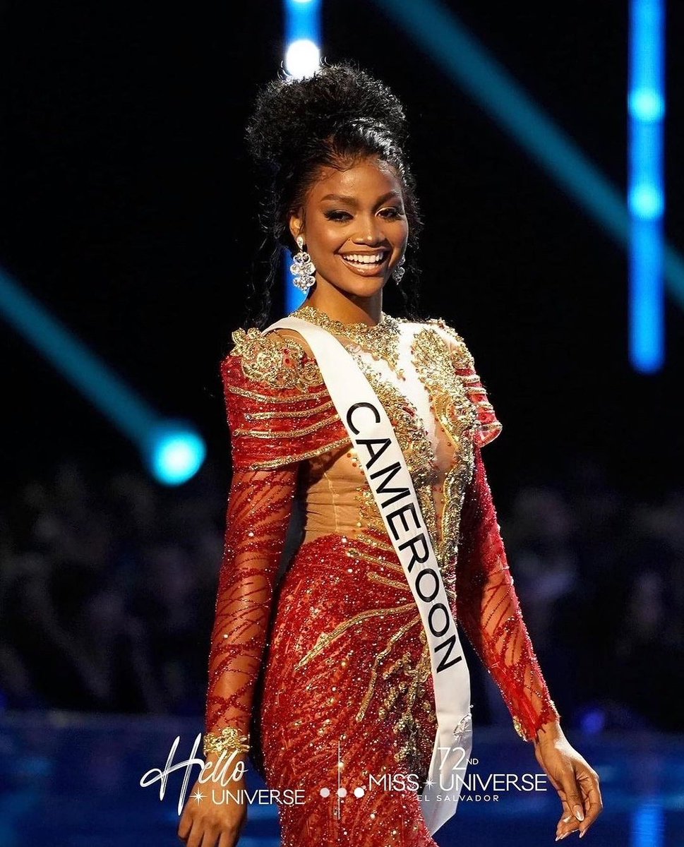 Miss Cameroun 2023 Princesse Issie, classée dans le top20 à Miss Univers. La première fois que le Cameroun 🇨🇲 est dans ce top à ce concours et apparemment pour un pays francophone également...

BRAVO Issie 👏🏾👌🏾💯🇨🇲